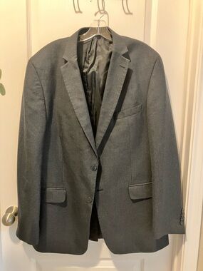 Club Room Charcoal Gray Two-Button Sport Coat